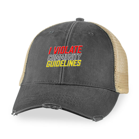 I Violate Community Guidelines Hat