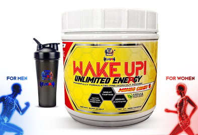 Wake Up Unlimited Energy | Shaker Bottle