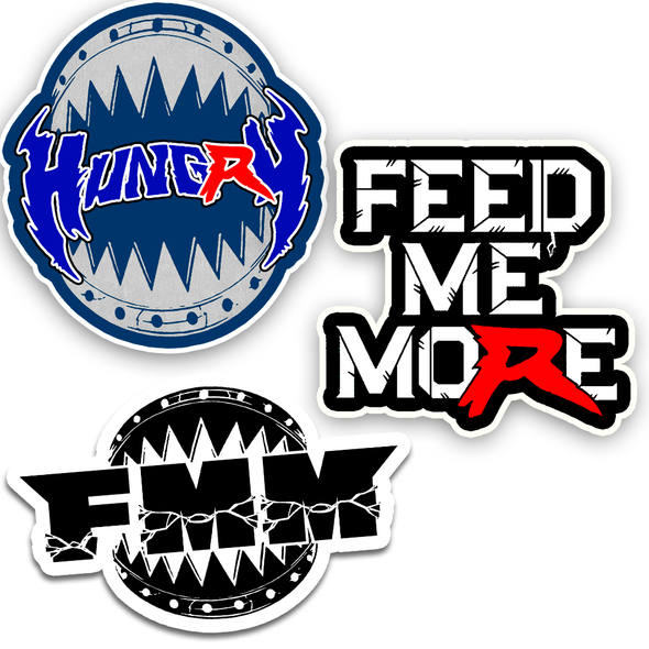 Feed Me More Sticker Pack
