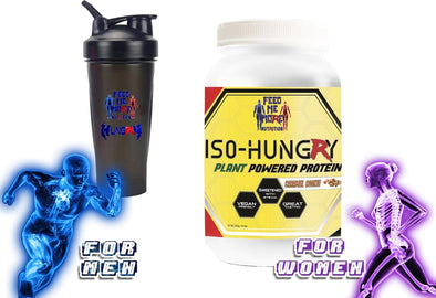 Iso-Hungry Plant Powered Protein | Shaker Bottle